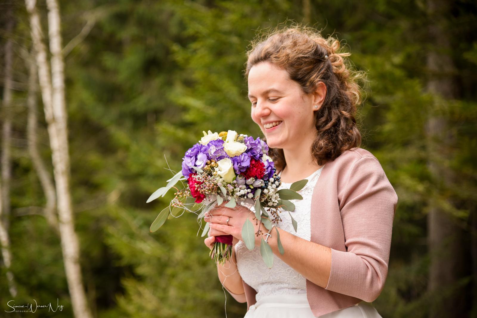 Winter Hochzeit am Fichtelsee