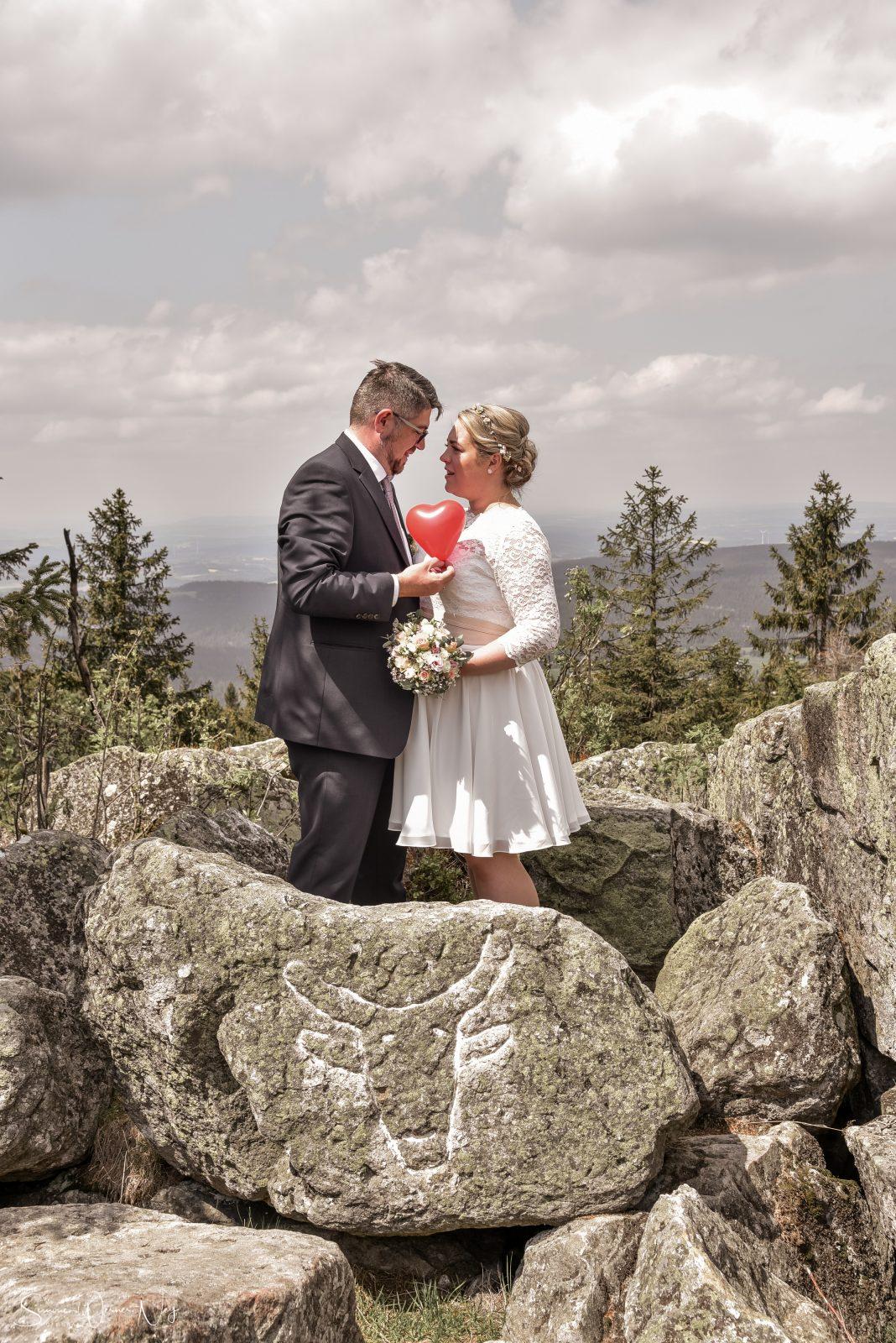 Hochzeitsfotos am Ochsenkopf