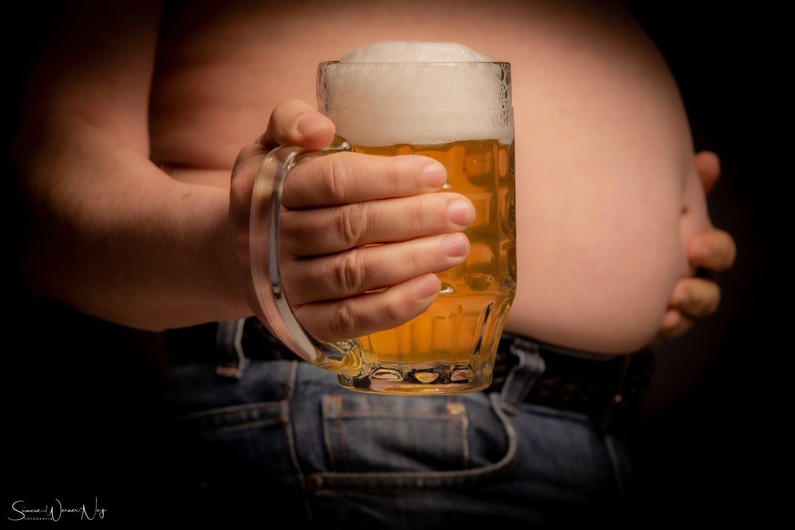 Bierbauch Fotoshooting in Fichtelberg