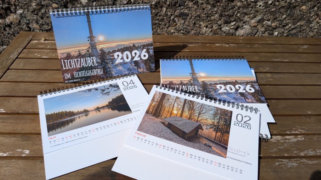 Der Lichtzauber-Kalender Fichtelgebirge 2026 ist da
